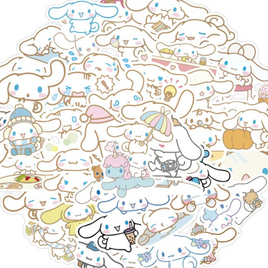 Cinnamoroll 50 Pack Stickers