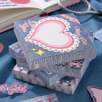 Sweetheart Denim Sticky Note