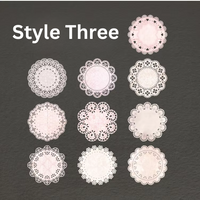 Lace Circles Craft Paper Pack