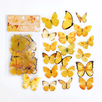 Beautiful Realistic Butterflies  Sticker Pack