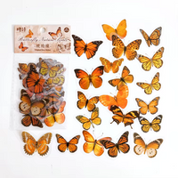 Beautiful Realistic Butterflies  Sticker Pack