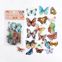 Beautiful Realistic Butterflies  Sticker Pack