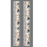 Floral Lace Water Colour Tape