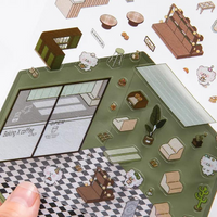 Lifestyle Comforts 3D Isometric Sticker Scenes