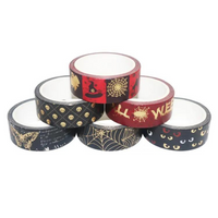 Halloween 6 Pack Washi Tape