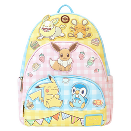 Pokemon Cafe Triple Pocket Backpack