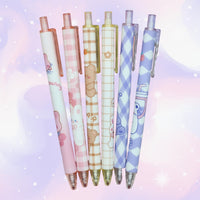 Kawaii Pastel 6 Pack Ballpoint Pen