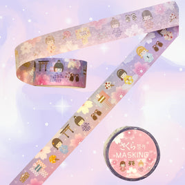 Japanese Dolls Washi Tape Roll