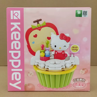 Sanrio Keeppley Hello Kitty Cupcake Building Block Figurine Set