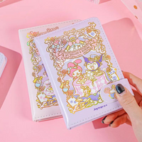 Luxury Sanrio Magnetic Clasp Journal