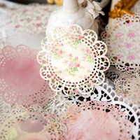 Lace Circles Craft Paper Pack