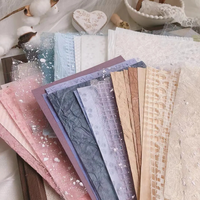 10 Piece Mixed Material Craft Papers