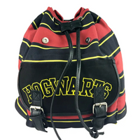 Harry Potter Hogwarts Striped Canvas Backpack