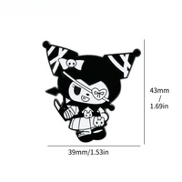 Sanrio Spooky Gothic Enamel Pins