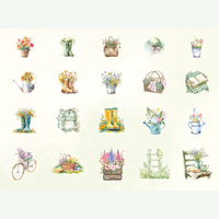 Spring Time Themed Sticker 40 Pack