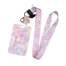 Little Twin Stars ID Card Holder and Lanyard