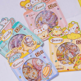 Kirakoko Animal Sticker Flakes