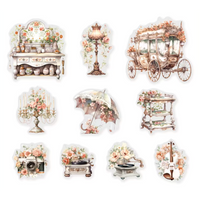 Victorian Court Drama Sticker Collection