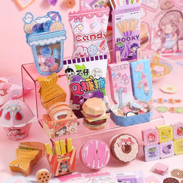 Kawaii Snacks Paper Craft Pack