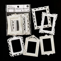 Romantic Paper Collage Border Frames