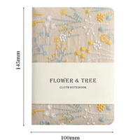 Flower and Tree A6 Notebook