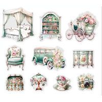 Victorian Court Drama Sticker Collection