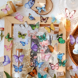 Beautiful Realistic Butterflies  Sticker Pack