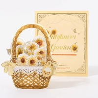 Pop Up 3D Flower Greeting Card with Envelope