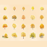 Woodland Tree Sticker Packs