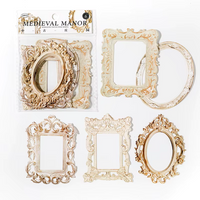 Romantic Paper Collage Border Frames