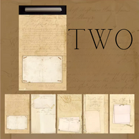 Vintage Double-Sided Tear-Out Writing Pads