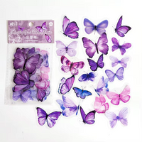 Beautiful Realistic Butterflies  Sticker Pack