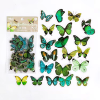 Beautiful Realistic Butterflies  Sticker Pack