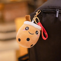 Kawaii Boba Plush Keychain