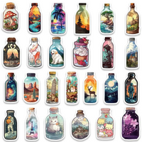 Life In A Bottle 50 Pack Stickers