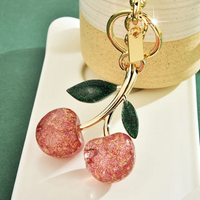 Sparkling Cherry Keychain