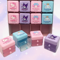 Sanrio Mini 2 Set Drawer Storage Box