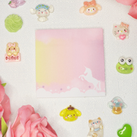 Pink Dreams Unicorn Sticky Notes