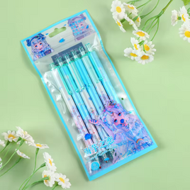 Kawaii Anime Princess 6 Pack Ballpoint Pens