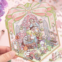 Sweet Comforts 3D Isometric Sticker Scenes