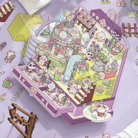 Sweet Comforts 3D Isometric Sticker Scenes