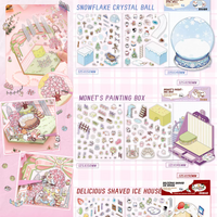 Cute 3D DIY Sticker Scenes Chapter 4