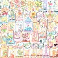 Cute Biomes 50 Piece Sticker Pack