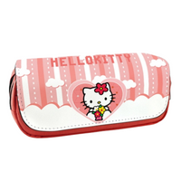 Hello Kitty Double Zip Pencil Case