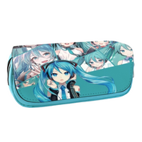 Hatsune Miku Selfie Double Zip Pencil Case