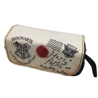 Harry Potter Hogwarts Letter Double Zip Pencil Case