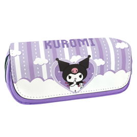 Kuromi Sanrio Double Zip Pencil Case