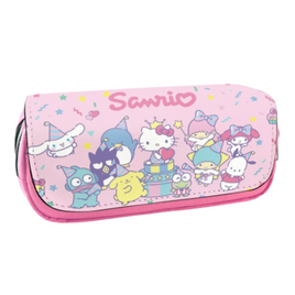 Sanrio Friends Double Zip Pencil Case