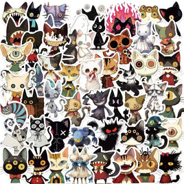 Bizarre Cat 50 Pack Stickers