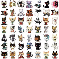 Bizarre Cat 50 Pack Stickers